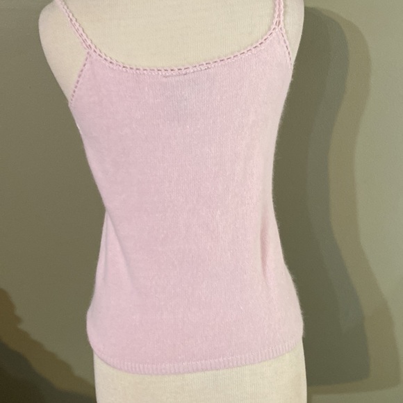 Pink sweater camisole and cardigan - Picture 6 of 7